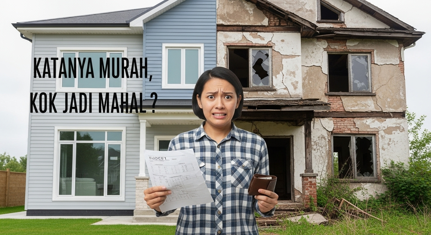 “Katanya Murah, Kok Jadi Mahal?” Cara Menghindari Biaya Tersembunyi Saat Renovasi.