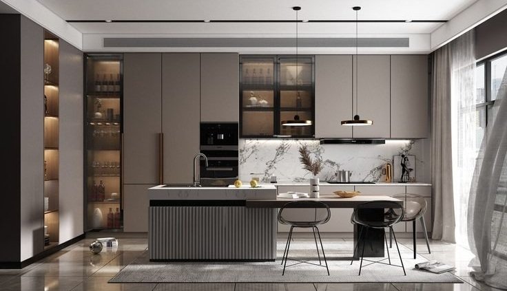 Biaya Rincian Harga per Meter Kitchen Set Custom  & Faktor yang Mempengaruhi