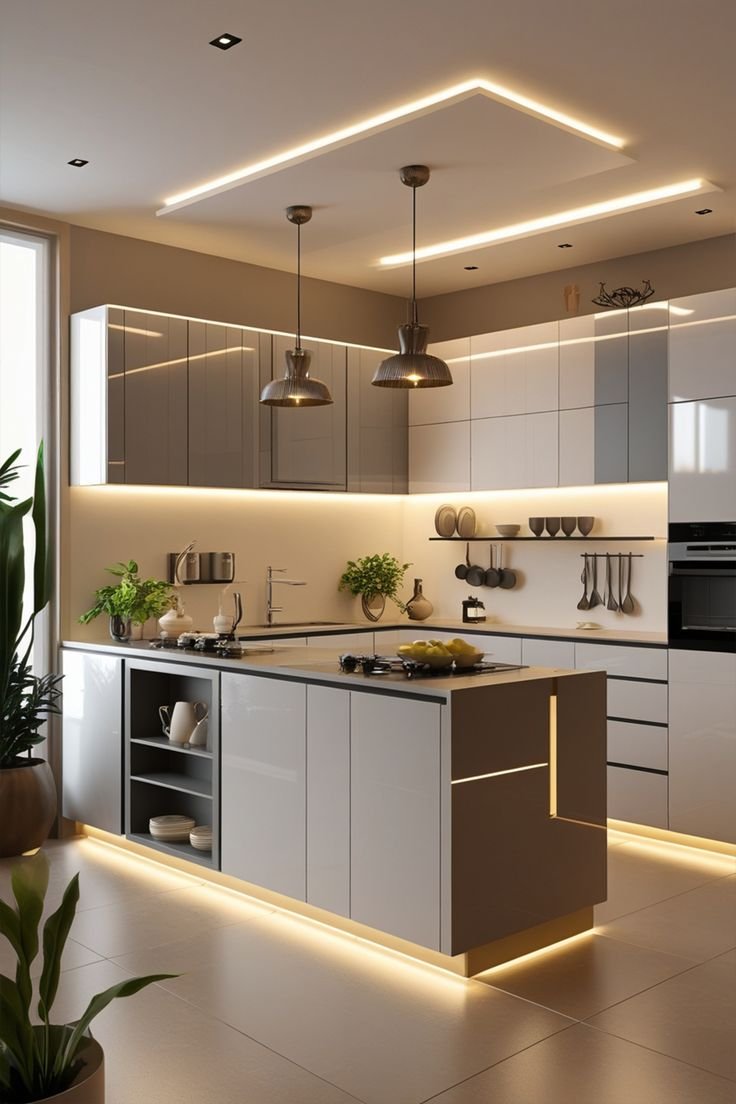 Inspirasi Desain Kitchen Set Modern 2025 : Ide Warna & Tata Letak